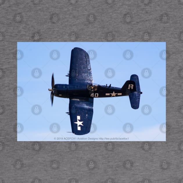 F4U-7 Corsair Photo-Pass by acefox1